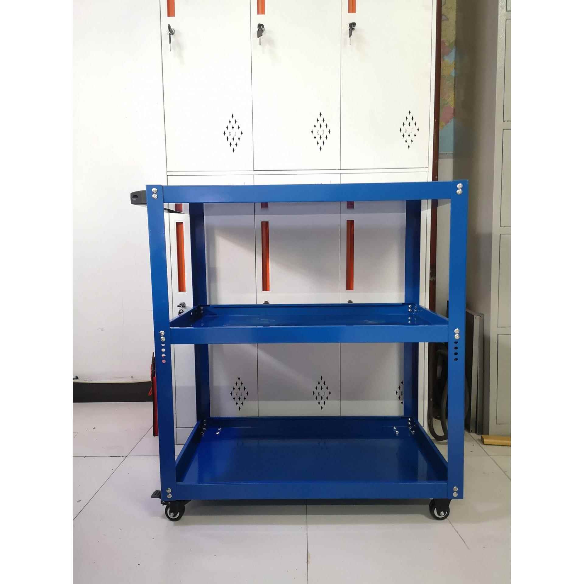 三层工具车推车多功能手推车零件车汽修五金工具收纳推车工具柜