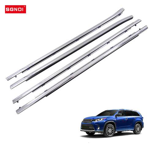 【折扣价】车门窗玻璃挡水外压条75710-0E07075720-0E07汉兰达15-