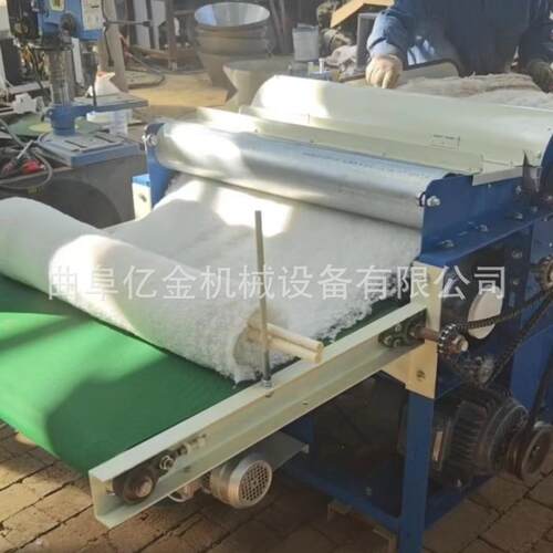 小型羊毛梳理机 棉花梳棉机梳毛机厂家 单辊双辊梳理机出口设备