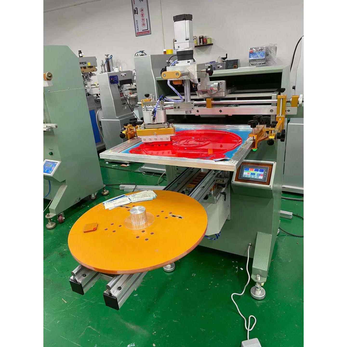 杠铃片丝印机哑铃丝印机杠铃移印机河北丝印机厂家