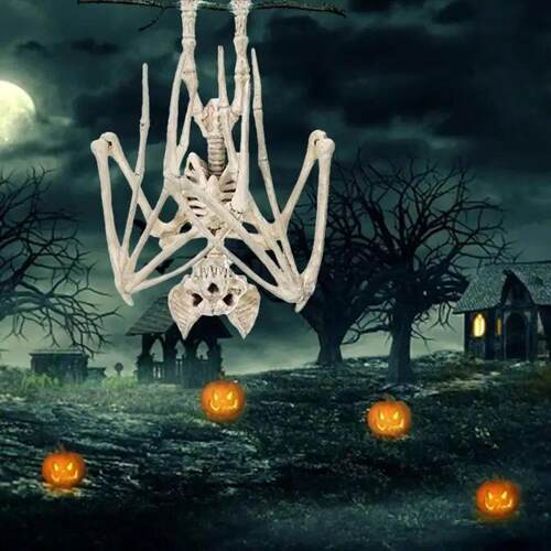 Halloween Horror Bats Skeleton Mouse Scorpion Lizard Bonez S