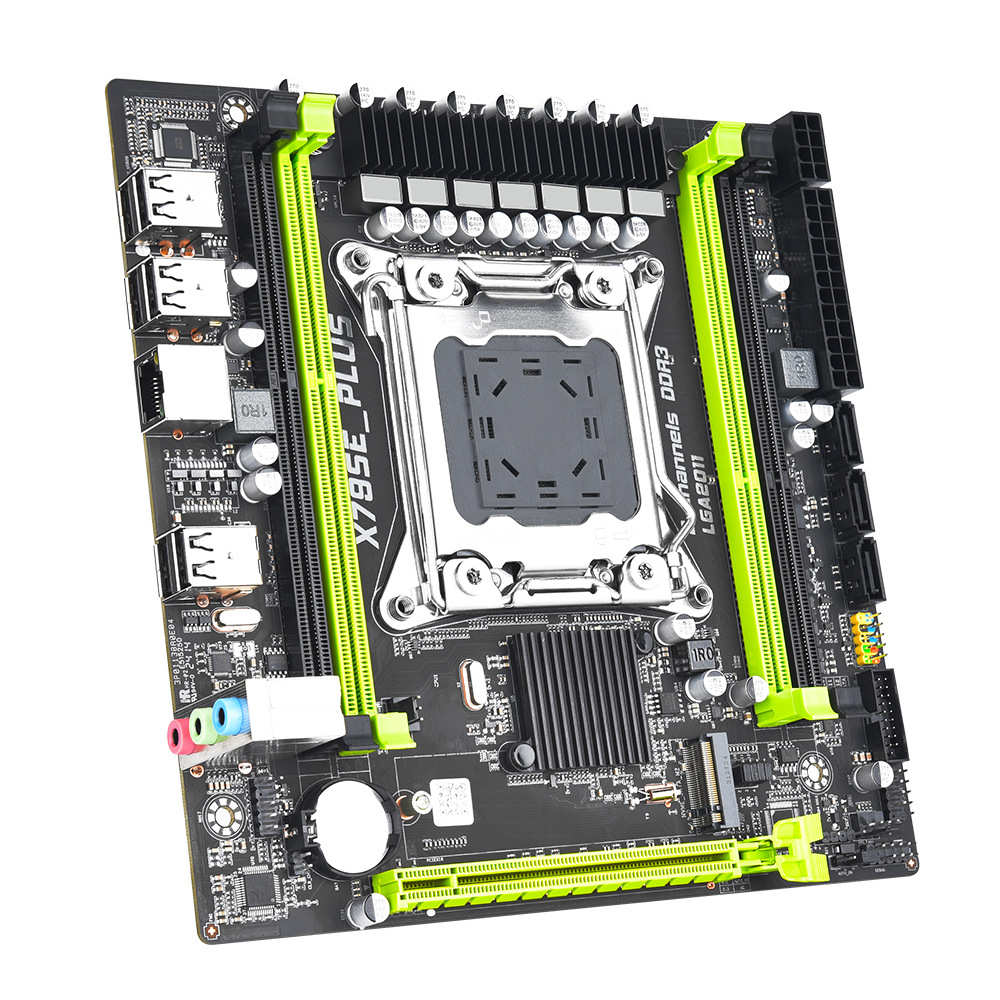 X79SE PLUS电脑主板2011针支持志强E5 双通道D3带M.2