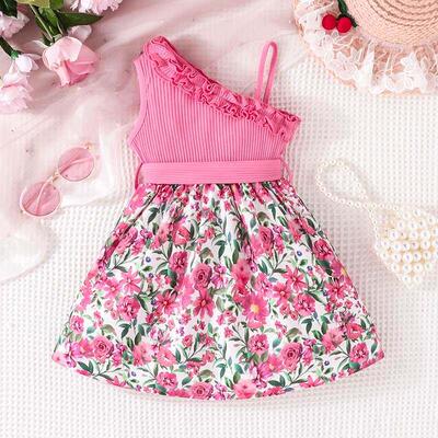 Dress For Kids 1 - 6 Years old Birthday Summer Ruffles Flora