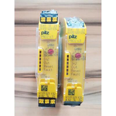 订货号750103 751103PILZ皮尔兹继电器 PNOZ S3 24VDC 2n/o
