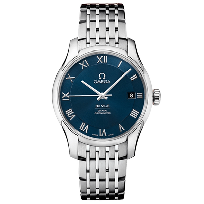 [9.8新]欧米茄碟飞精钢自动机械手表男431.10.41.21.03.001腕表