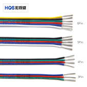 并线 24awg5050灯线灯彩排20awg延长线 led1007 带26awg22awg条线