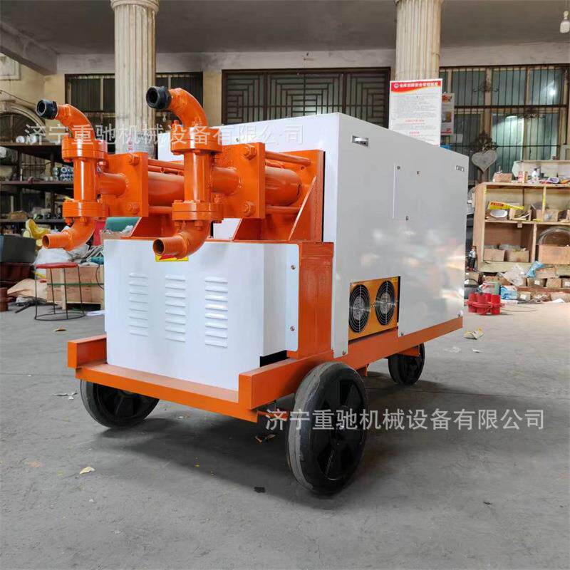 双杠双液注浆机隧道护坡高压双缸灌浆机工程用双缸双液注浆机价格