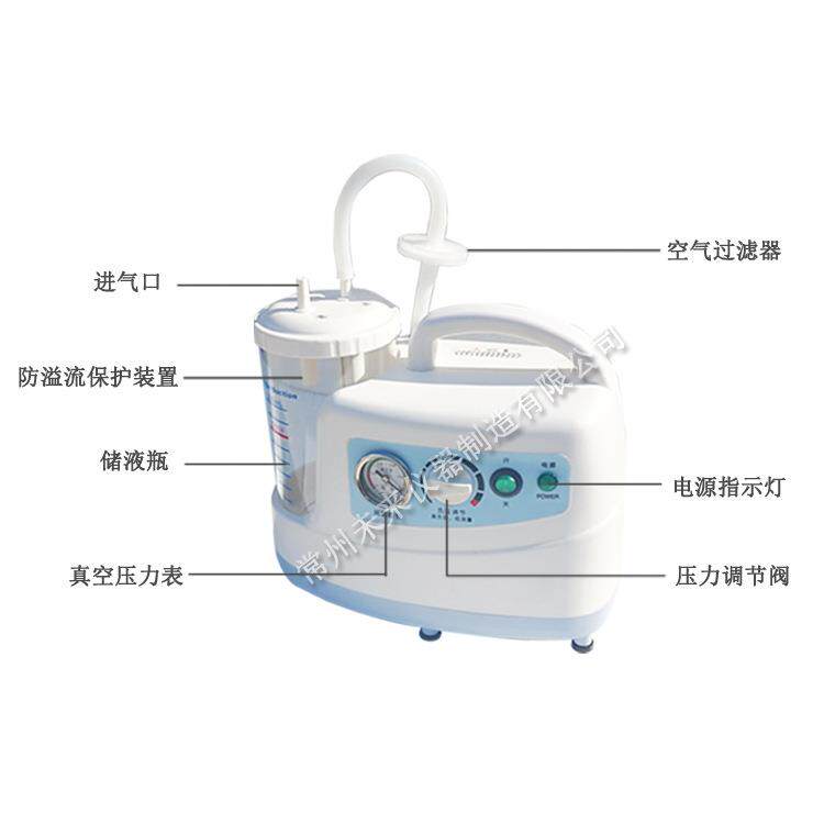 手提式无油真负压真空泵空抽泵滤抽置滤装吸液112器美插欧插