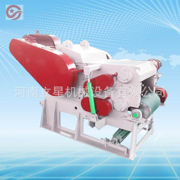 立星竹子毛竹楠竹削片机打木片的机器大型废旧木材切片机 产量大