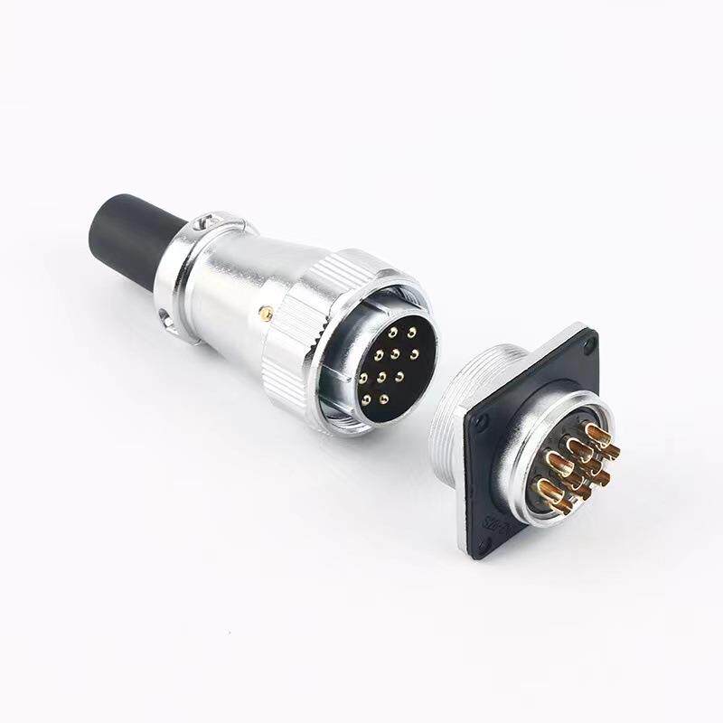 源头工厂XA WS28圆形航空插头3芯到26芯威浦防水接头 澳普龙TQ+Z