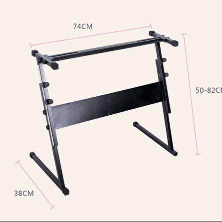 61键电子琴八度宝贝儿童玩具琴架通用可调节