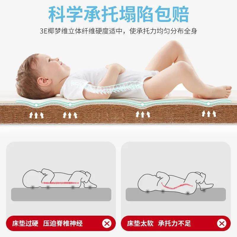 JGP1空气纤婴儿胶垫维乳可水洗LPH幼儿园床睡垫拼接床宝宝垫子现