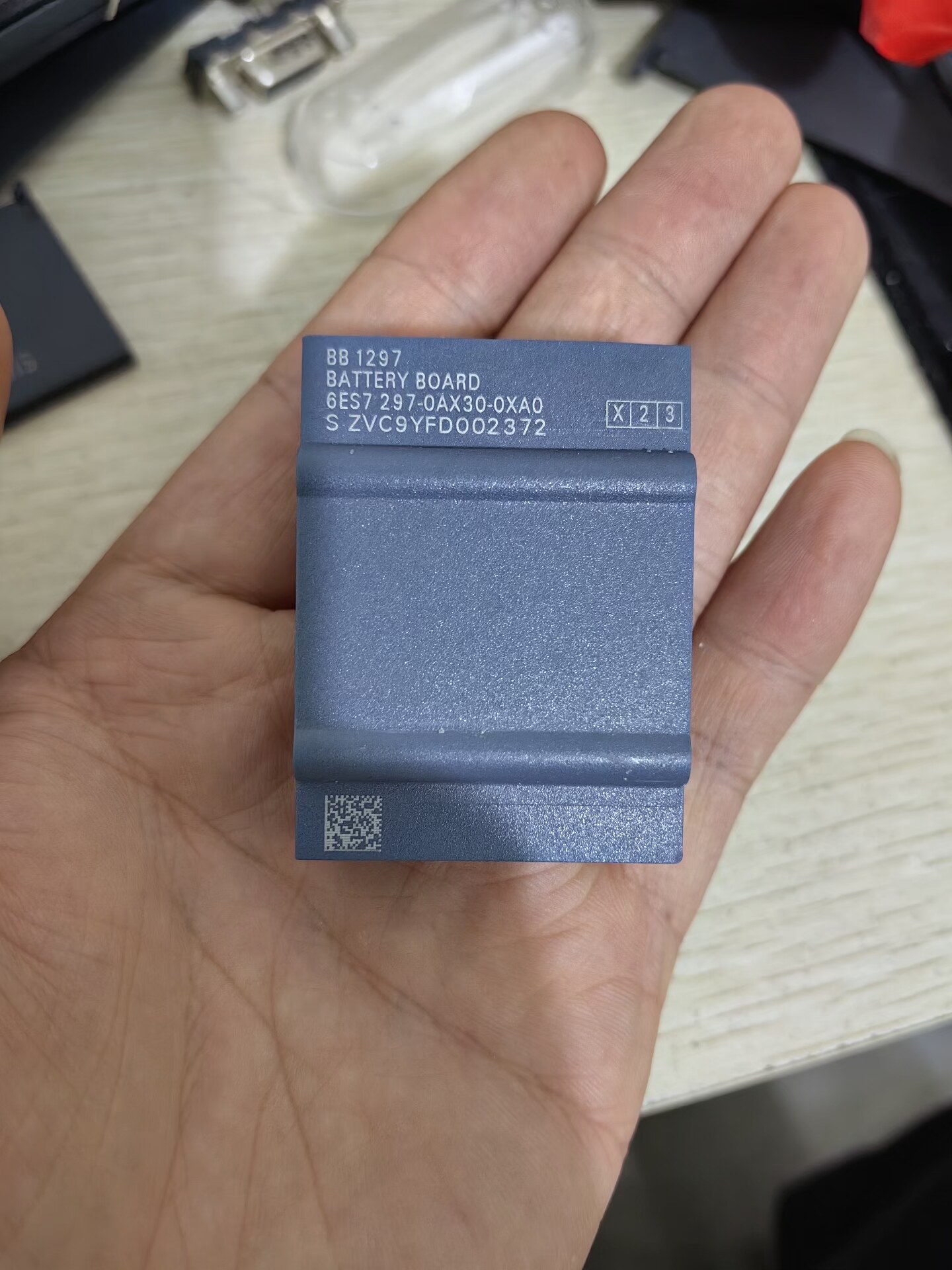 西门子电池板，型号6ES7 297-0AX30-0XA0，B