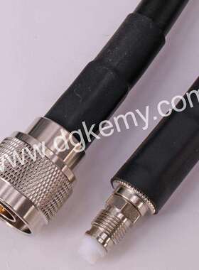 N直公FME直母头N-FME-JK-LL400射频连接器 LMR400低损耗组件跳线