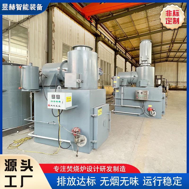 宠物尸体医疗废物生活垃圾墓地小型焚烧炉立式温热解环保固废炉