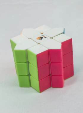 梯色彩色八角魔星魔方 Anise cube 三阶变形魔方 魔星