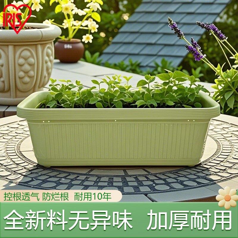 爱丽思种菜盆阳台种菜专用箱加厚不烂根花盆deepot兰花花盆爱丽丝