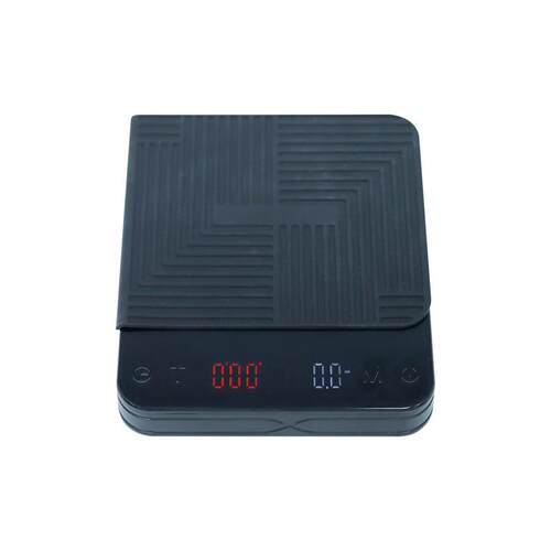 新款智能咖啡秤5kg计量秤LED触屏计时电子咖啡克称精准防水高精度