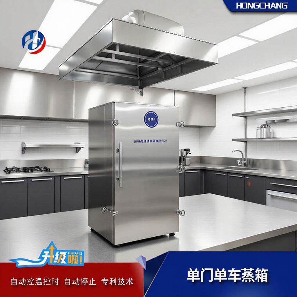 蒸汽单门单车蒸箱控温控时自动停止系统全自动工厂商用蒸房