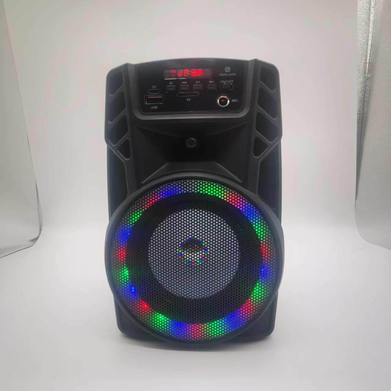 无线插卡广场舞音箱大音量4寸显屏手提户外便携式家用k歌蓝牙音响