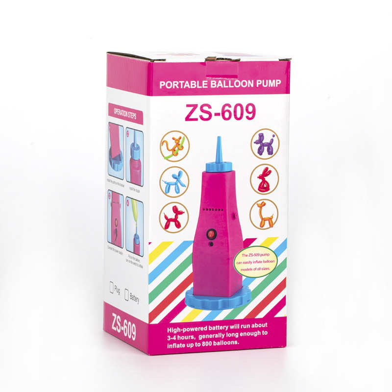 婚庆用品批发生日派对装饰布置充气魔术长条气球电动打气筒冲气泵