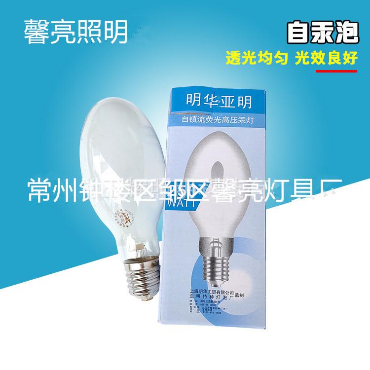 厂家直供125W160W自汞泡250W450W自镇流汞灯泡荧光高压汞灯灯泡