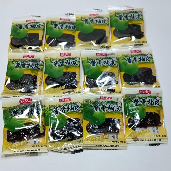 江西特产依夫酱香柚皮500克柚子皮干小包装休闲零食小吃