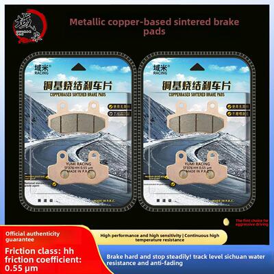 适用虬龙Surron/轻蜂极蜂配件前后制动蹄片静音蹄片刹车皮刹车片