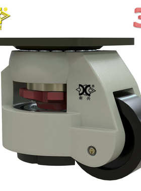 gd150f/工业轮支撑轮轮脚轮/120 10080轮/调节水平 -马柜 福移动