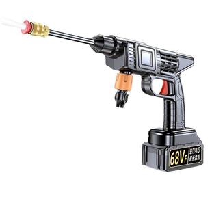 洗车机无线高压家用水枪车用充电抢大功率锂电池强力增压清洗专用