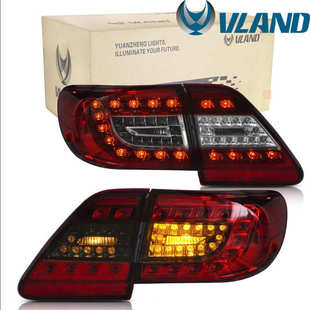 VLAND适用于2011 刹车灯转向灯 2013款 卡罗拉汽车led尾灯总成改装