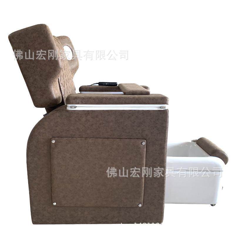 美甲沙发美足椅美睫店躺椅美脚多功能一体足浴电动沐足疗按摩洗脚