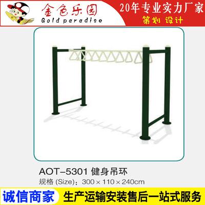 AOT5301健身吊环/小区健身器材/健身器材/器材健身厂家直销