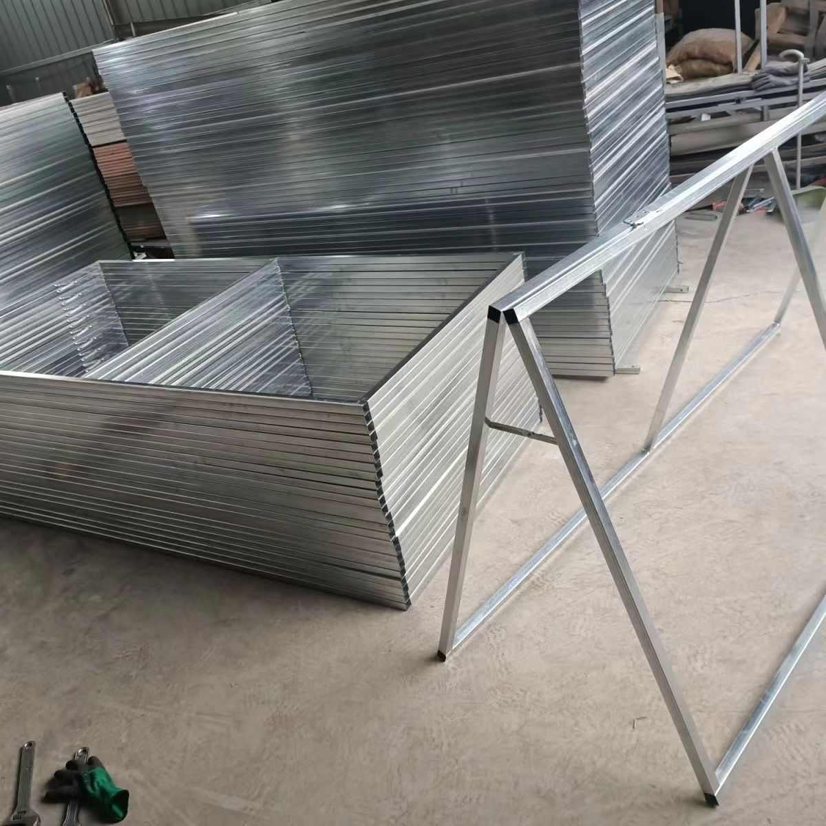 A字架广告架户外人字折叠马拉松围挡a字板球场宣传海报双面展示架