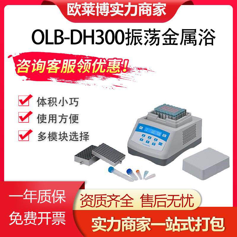 欧莱博OLB-DH300干式恒温器实验室用振荡金属浴