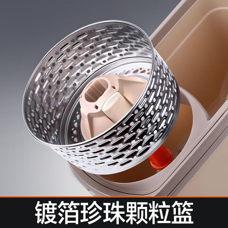 大无品牌/卫桶拖把杆旋把转免手洗自动甩水旋转式家用拖拖布头杆D