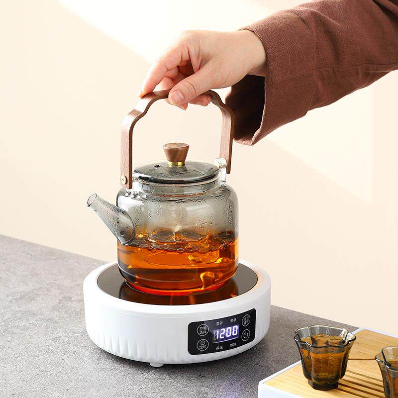 电陶炉茶炉蒸煮煮茶器玻璃烧水壶电茶炉远红外光波炉丹唛斯多功能
