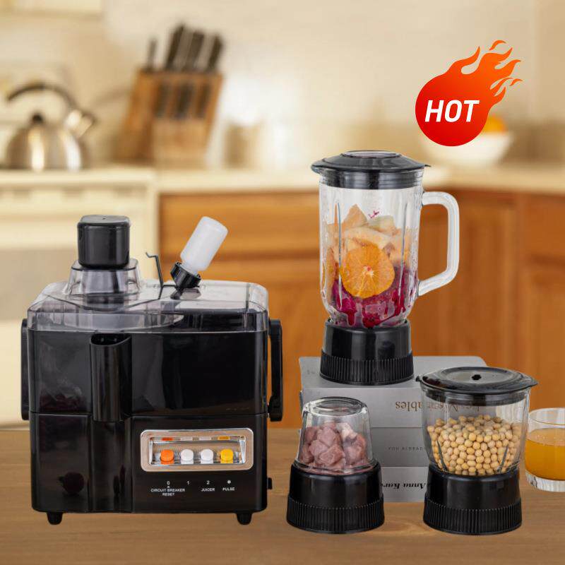 juicer家用商用摆摊四合一小型电动便携渣汁分离果蔬破壁机榨汁