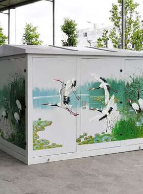 箱式变电站YBW户外移动配电房800KVA光伏箱变2000kva预制舱美高压