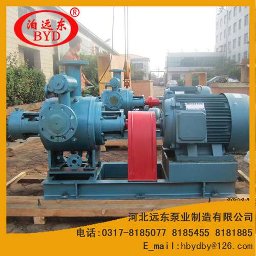 液化石油气输送泵W8.5ZK-112M1W82A双螺杆泵使用寿命长,故障率低