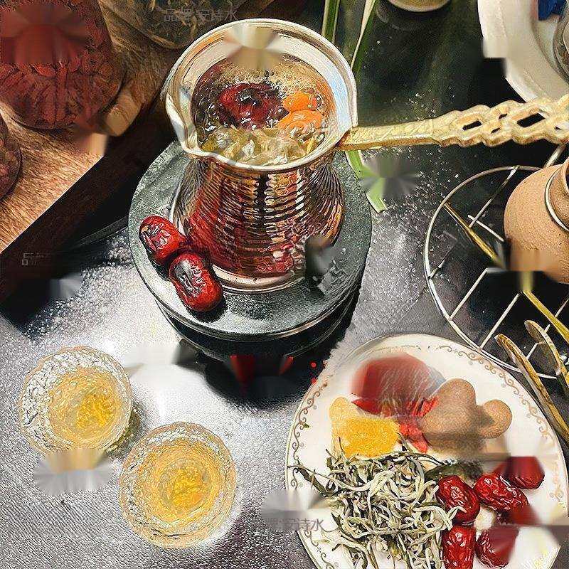 土耳其煮咖啡壶奶茶薄款铜具雕花铜煮罐茶挂耳手冲壶意式咖啡壶