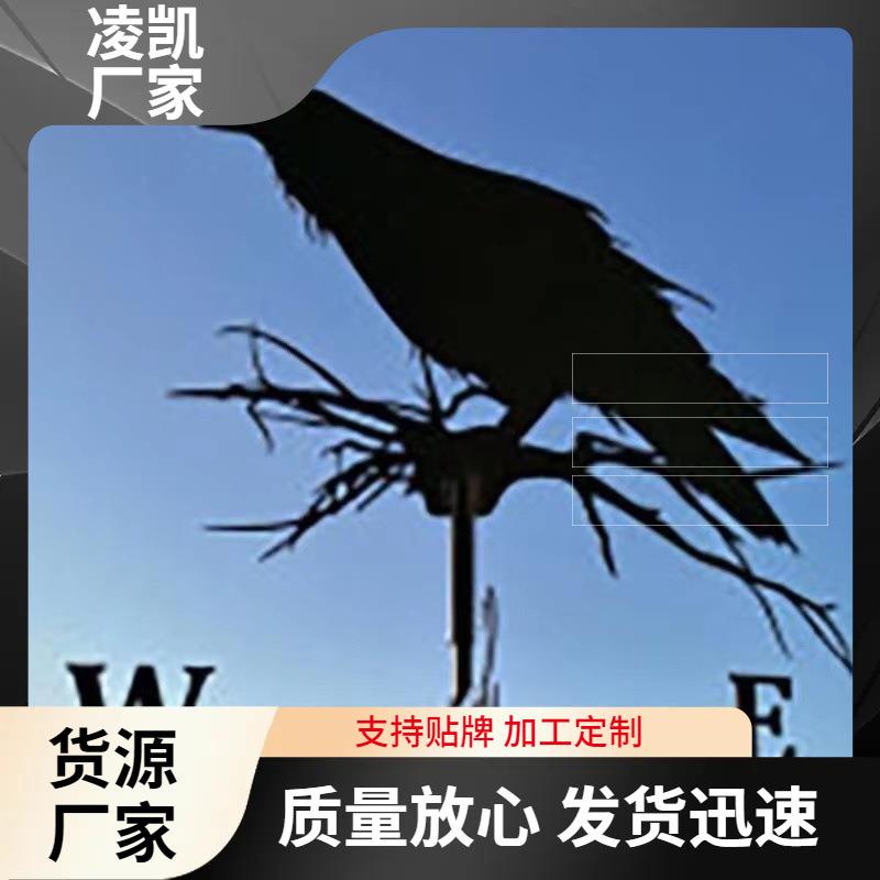 亚马逊新款装饰金属风向标各种图案户外花园屋顶风向指示器工艺品