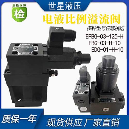 液压单双比例阀EBG-03先导式电液比例控制压力比例阀注塑机单比阀