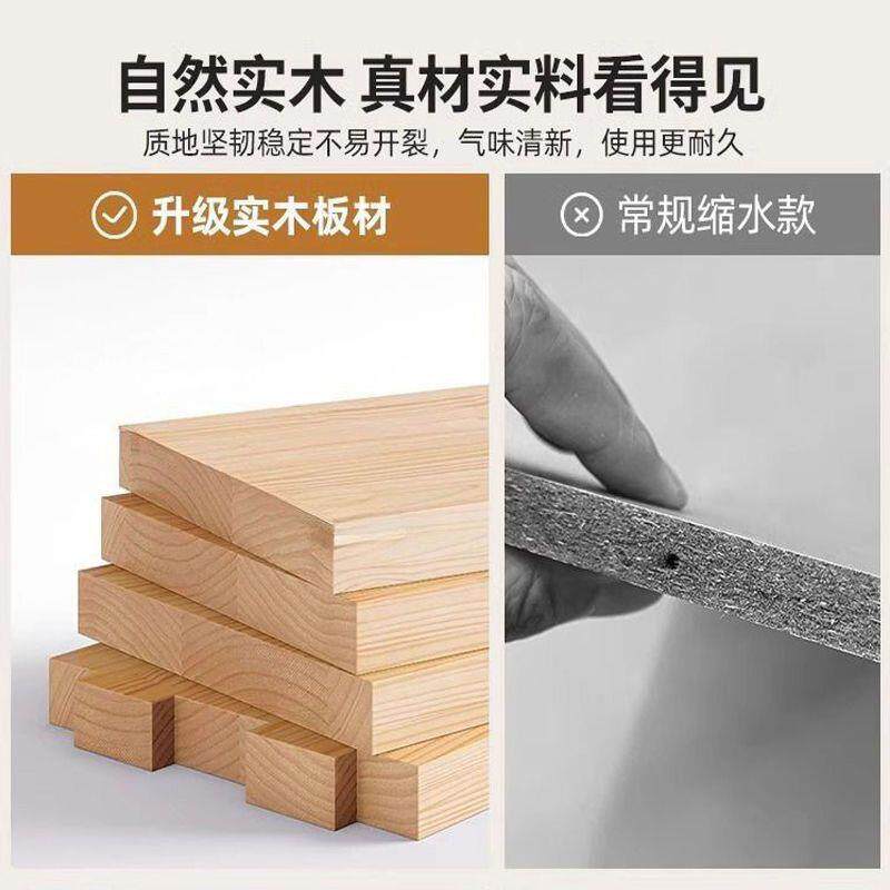 实木书架子家用LOH儿童格置架纳幼儿园储物柜落地靠墙客厅收书物