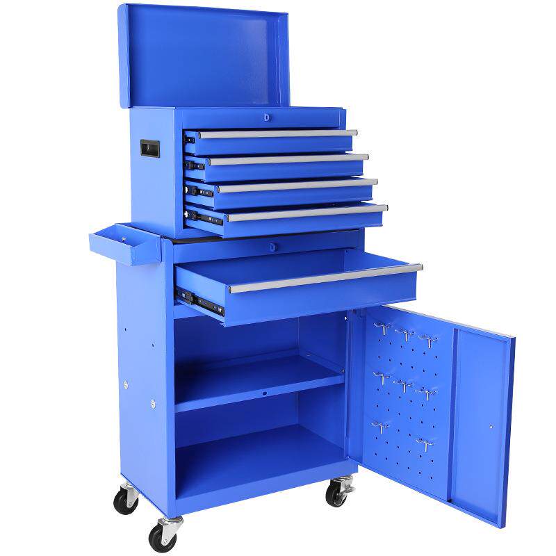 汽修工具车小推车工具柜铁皮柜车间用维修移动工具箱抽屉置物架