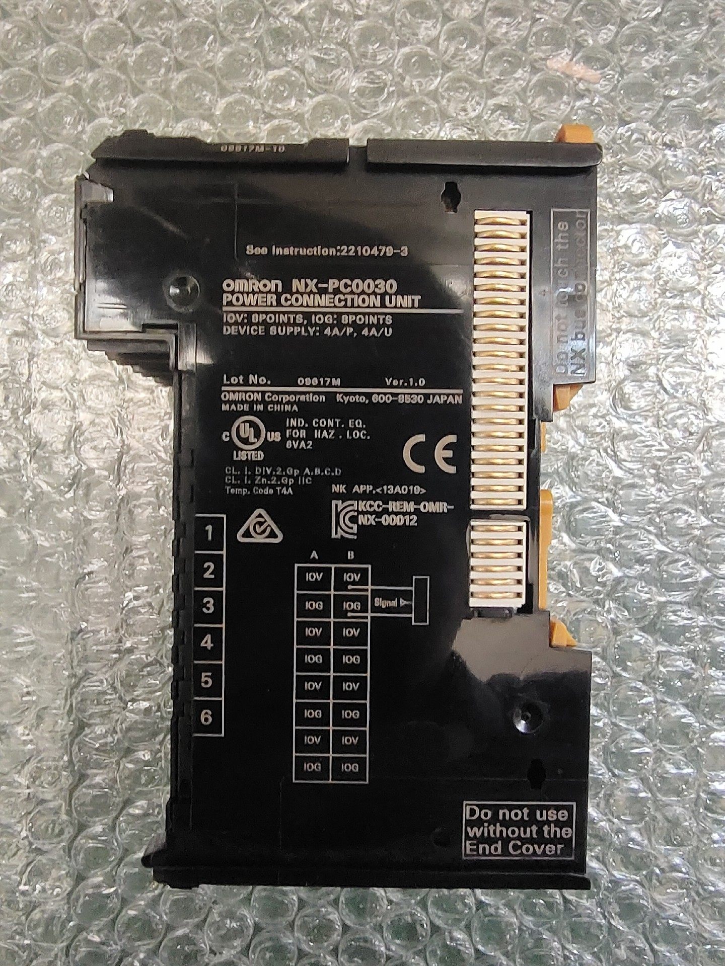 OMRON 欧姆龙 NX-PC0030  现货5个  包功能