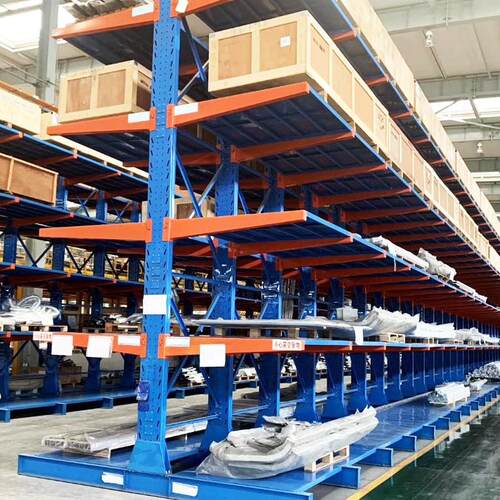 重型悬臂货架钢材木材型材用悬臂货架钢结构仓储货架承重工业货架