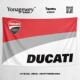 Ducati杜卡迪大魔鬼959机车摩托车周边装 饰海报背景布墙布挂布毯