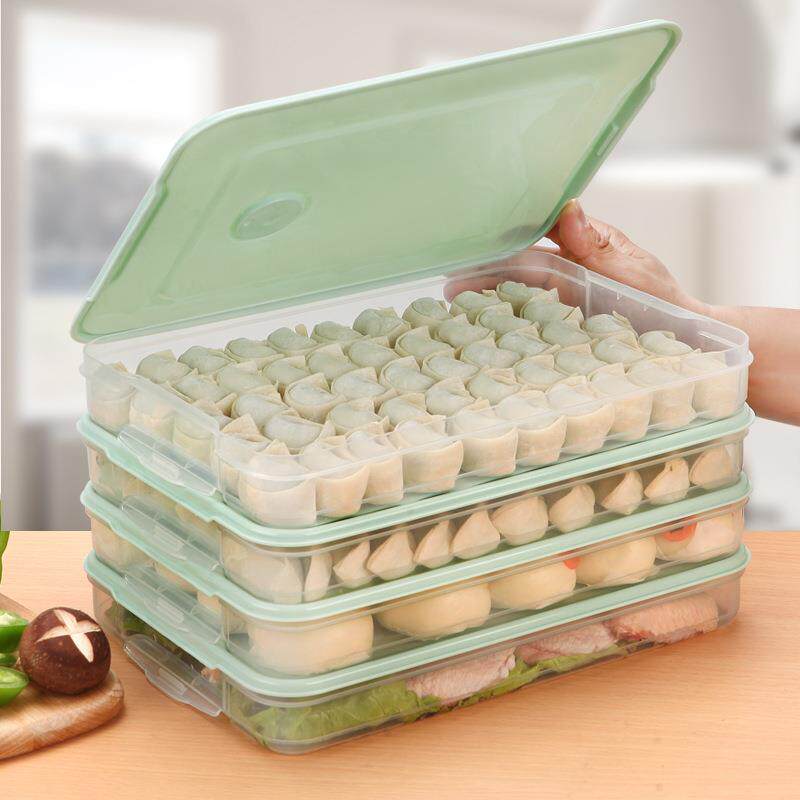 饺子盒家用食品级厨房冰箱收纳盒鸡蛋保鲜混沌速冻冷冻专用密封盒