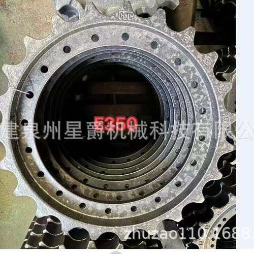 福建 泉州 工程机械挖掘机引导轮惰轮行走导向轮履带式 PC400-6